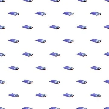 Blue cd or dvd digital media storage pattern Иллюстрация