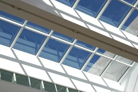 Blue ceiling Stock Photos