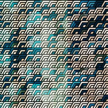 Blue cells seamless Illustrazione stock