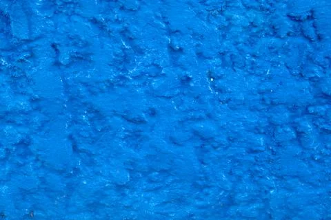 Blue cement wall background texture Stock Photos