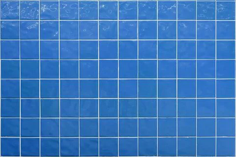 Blue ceramic tile background. Old vintage ceramic tiles in green to decorate the Foto stock