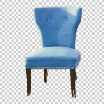 Blue chair Stock Illustration
