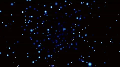 Blue Chaos Stock Footage 614737