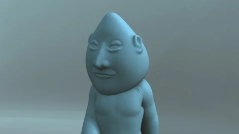 Blue character Stock Footage 151448701