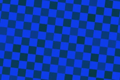 Blue checkered pattern background for digital design イラスト素材