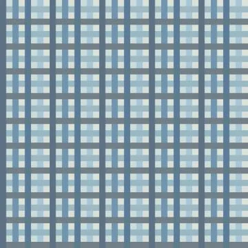 Blue checkered seamless Stock Illustration