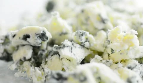 Blue Cheese Close-up 库存照片