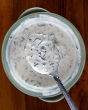 Blue Cheese Dressing Stock Photos