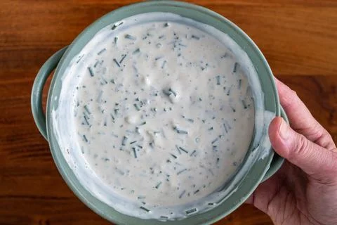 Blue Cheese Dressing Stock Photos