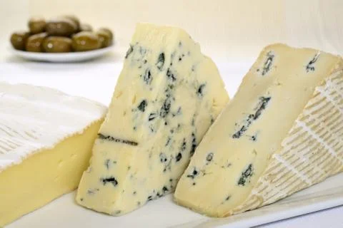 Blue cheese Stock Photos