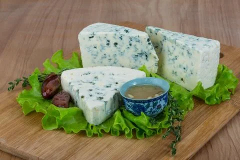 Blue cheese Stock Photos