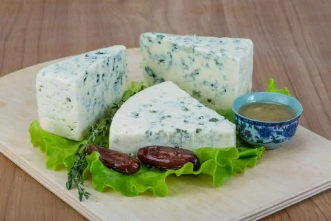 Blue cheese Stock Photos