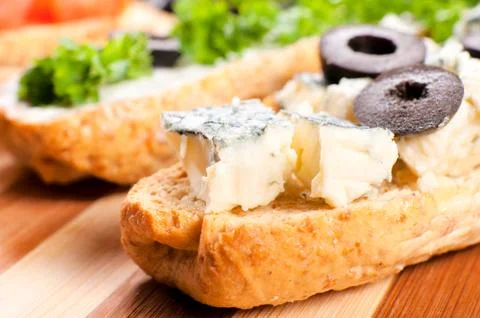Blue cheese Stock Photos