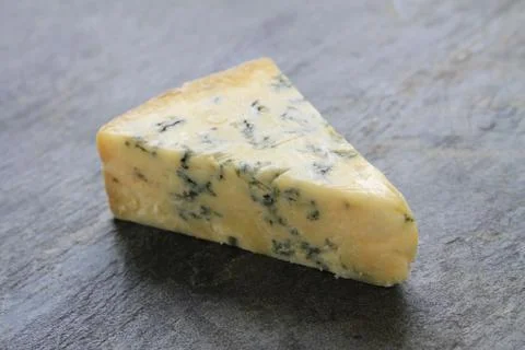 Blue cheese portion Stock Photos