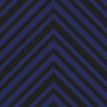 Blue Chevron Diagonal Stripes seamless pattern background Stock Illustration