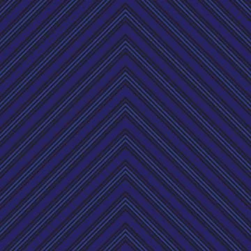 Blue Chevron Diagonal Stripes seamless pattern background Stock Illustration