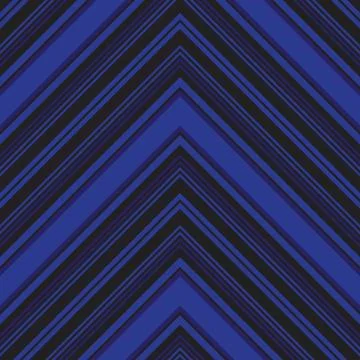 Blue Chevron Diagonal Stripes seamless pattern background Stock Illustration