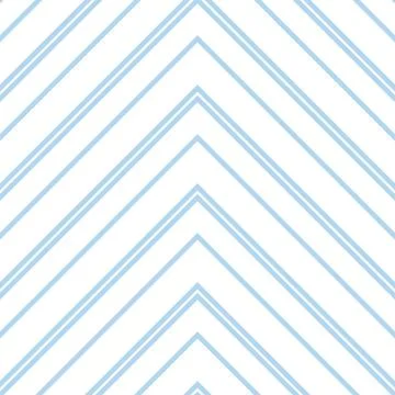 Blue Chevron Diagonal Stripes seamless pattern background Stock Illustration