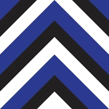 Blue Chevron Diagonal Stripes seamless pattern background Stockillustratie