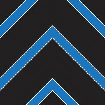 Blue Chevron Diagonal Stripes seamless pattern background Stock Illustration