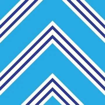 Blue Chevron Diagonal Stripes seamless pattern background イラスト素材