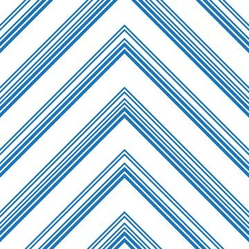 Blue Chevron Diagonal Stripes seamless pattern background 스톡 일러스트