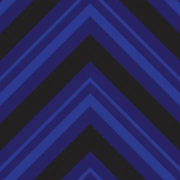 Blue Chevron Diagonal Stripes seamless pattern background Stockillustratie