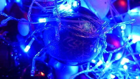 Blue Christmas Background 스톡 동영상 70588587