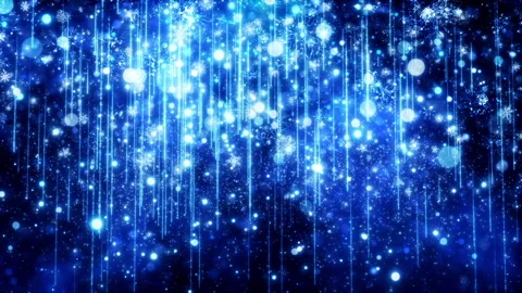 Blue Christmas Background Stock Footage 294503951