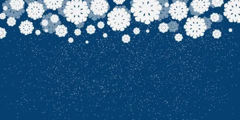 Blue Christmas background Stock Illustration