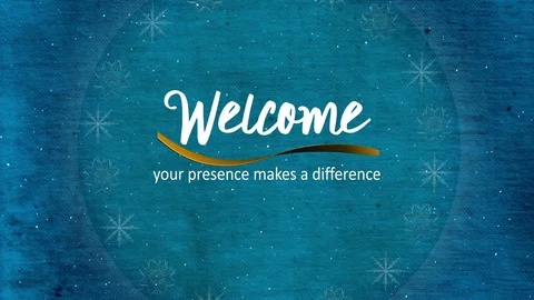 Blue Christmas Holidays Welcome Stock Footage 80893031