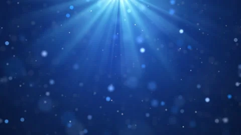 Blue christmas light rays background Stock Footage 201605536