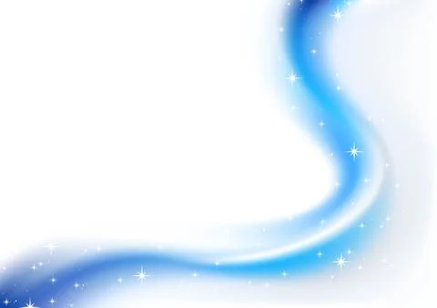 Blue Christmas Stream Stock Illustration