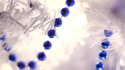 Blue Christmas tree Vídeos de archivo 45733900