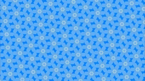 Blue Christmas Tree Seamless Pattern on Light Blue Background Stock Footage 335115587