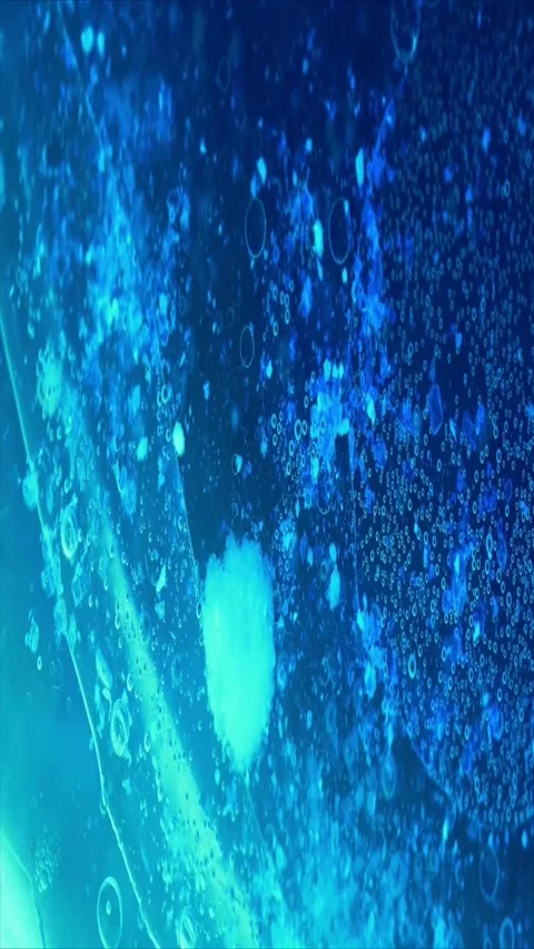 Blue cinematic background loop. Abstract tech animation Vídeo Stock 339778485