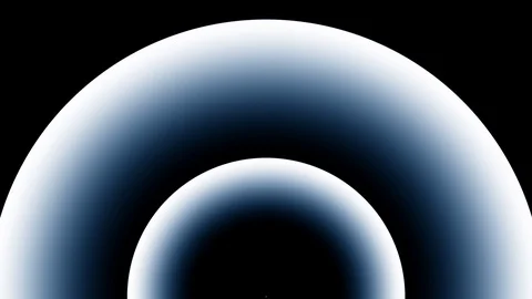 Blue Circle Arch Burst Abstract Motion Background Loop 1 Stock Footage 85553762