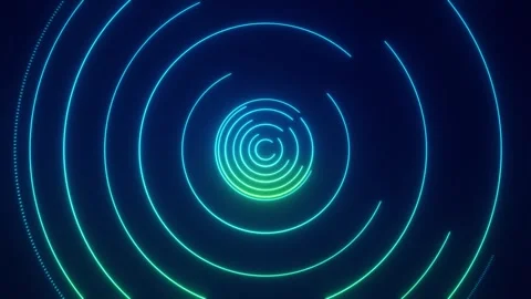 Blue circle background Stock Footage 306969068