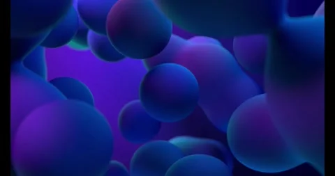 Blue Circle ball vector background, circle vector background Stock Footage 283362307