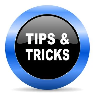 Blue circle glossy web icon Stock Illustration