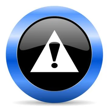 Blue circle glossy web icon Stock Illustration