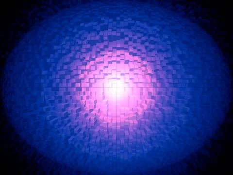 Blue circle Stock-Illustration