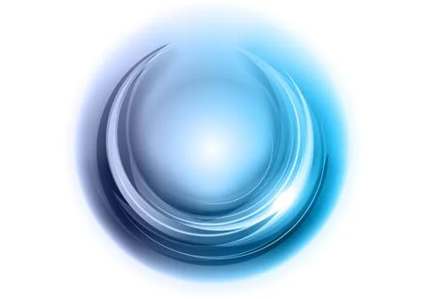 Blue circle Stock Illustration