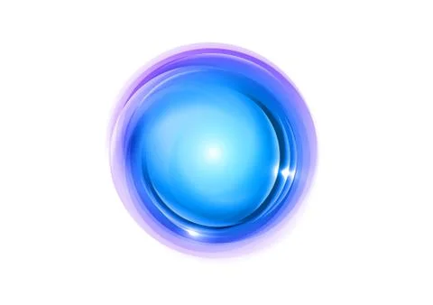 Blue circle Illustrazione stock