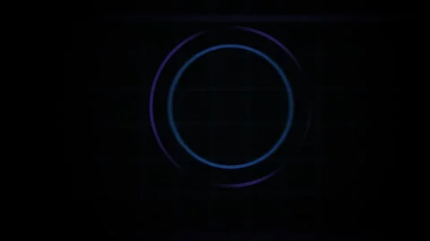 Blue Circle Loading Animation Graphic. Stock Footage 334330203