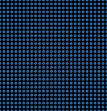 Blue circle mosaic tile seamless texture pattern background in technology con Stock Illustration