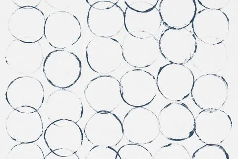 Blue circle pattern background block prints Stock Photos
