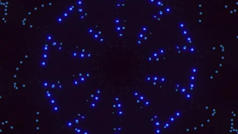 Blue circle pattern a captivating design for background or composition Stock-Footage 282372543