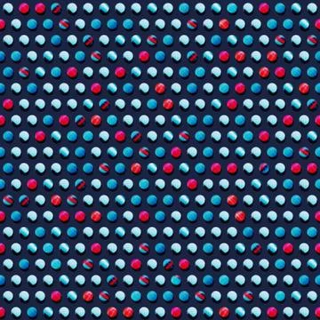 Blue circle pattern Stock Illustration