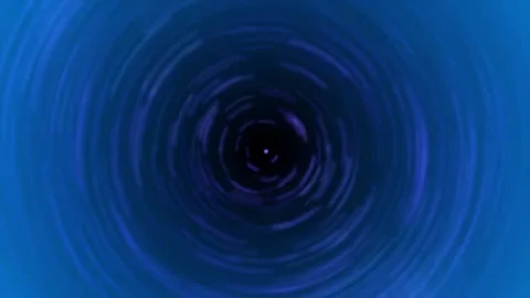 Blue Circle Shape Lights Background Loop Stock Footage 203281570